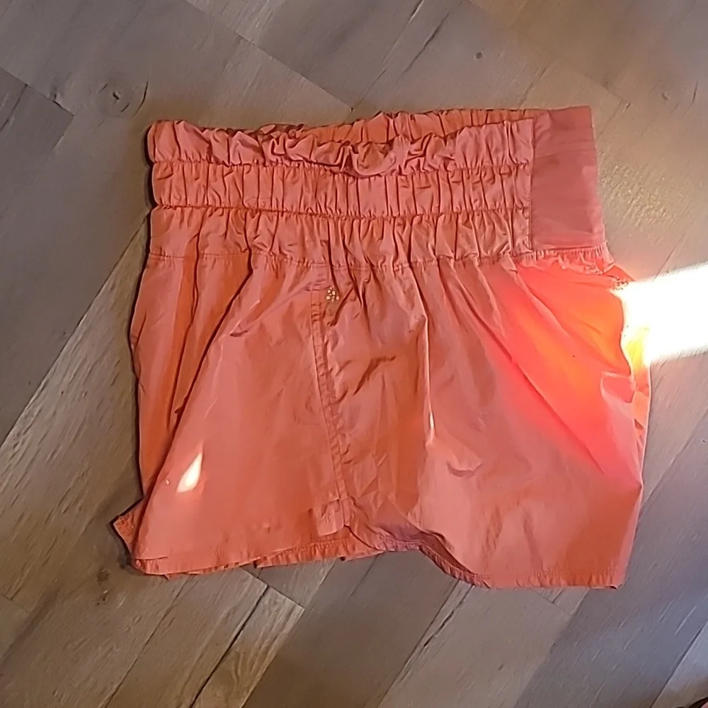 Free People Movement The Way Home Shorts Peach Color Size XL - Picture 5 of 7